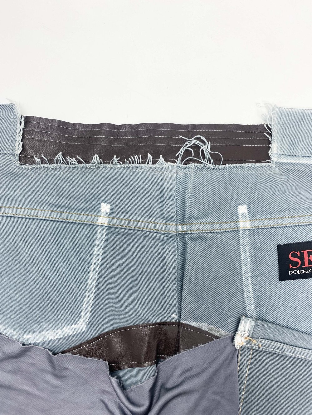 Dolce & Gabbana S/S 2003 gray sex jeans — JAMES VELORIA